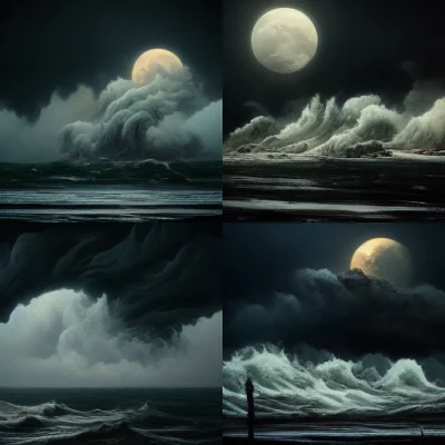 LeVentLeCri - > There are three things all wise men fear: the sea in storm, a night w...