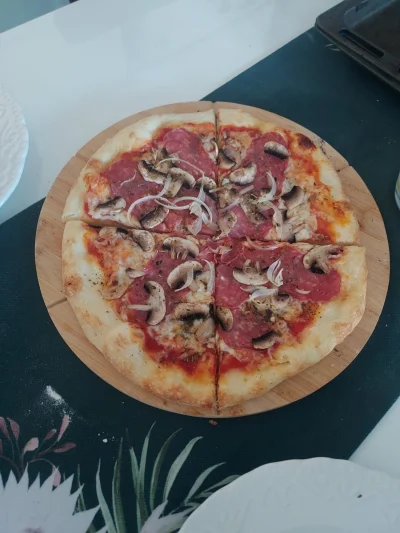 zajelimilogin - Kolejna #pizza z niezawodnego przepisu @MG78. Polecam tego użytkownik...