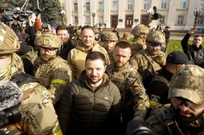 PIGMALION - #ukraina #rosja #wojna

Zełenski w Chersoniu.