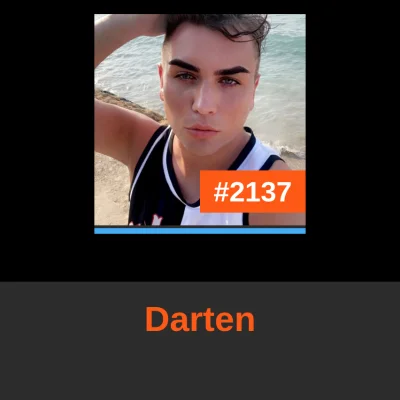 boukalikrates - @Darten: to Ty zajmujesz dzisiaj miejsce #2137 w rankingu! 
#codzienn...
