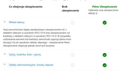 u.....8 - > Z tego co widzę to pełne ubezpieczenie w dalszym stopniu nie obniża mi np...