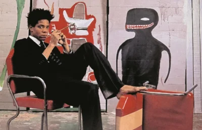 szasznik - @Sin-: żeby dopełnić ironii, to ten Jean Michel Basquiat był czarny, bisek...