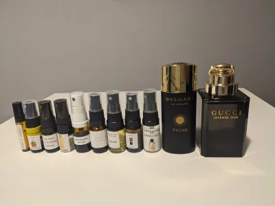 dumvee - #perfumy 
Sprzedam

Flakony:
Blvgari Tygar 28/30 ml - 250 zł 
Gucci Int...