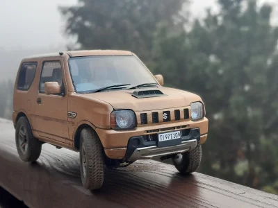 T.....o - #modelarstwo i mini #4x4
Suzuki Jimny w skali 1/24 sklejony, pomalowany, u...