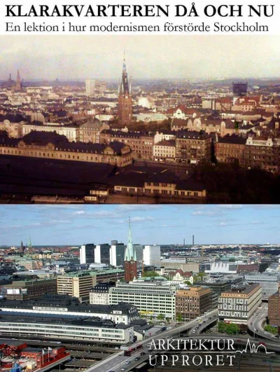 oydamoydam - Współczesne centrum Sztokholmu zbudowano wyburzając jego starą część.

...