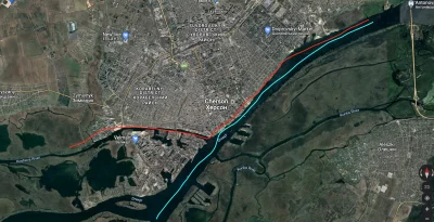 c..... - Na lewym brzegu Dniepru to też Chersoń (niebieska kreska).

@szurszur: nie...