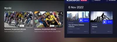 andrzej9000 - > ma być tylko Eurosport Extra - tam chyba nie będzie pełnych relacji?
...