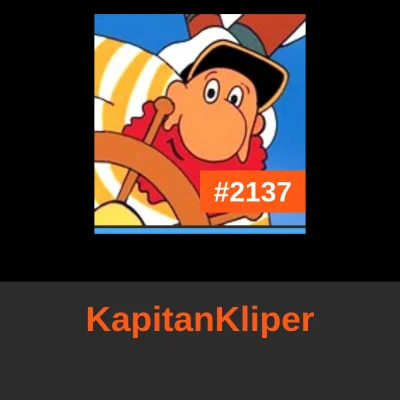 boukalikrates - @KapitanKliper: to Ty zajmujesz dzisiaj miejsce #2137 w rankingu! 
#c...
