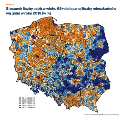 Dodwizo - W którejś gminie jest 66% emerytów ( ಠ_ಠ)
#demografia #polska
