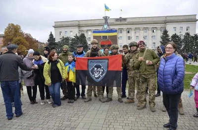 Gigganter - #ukraina
Przejęty Chersoń już nazistowski.