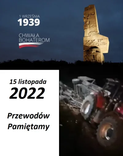 orzak - Westerplatte 1939.
Przewodów 2022.
PAMIĘTAMY!

SPOILER
SPOILER