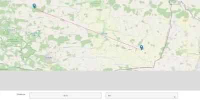 PornFlakez - @murison: Żeby być dokładnym to odległość to ~45 km. Według tego kalkula...