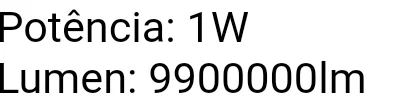 bartosz325 - A nie, przepraszam, te 999000000 lm uzyskuje z 1 wata. To jakaś kosmiczn...