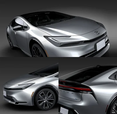 pejczi - Toyota pokazała dziś nowego Priusa - nareszcie Prius przestanie wyglądać jak...