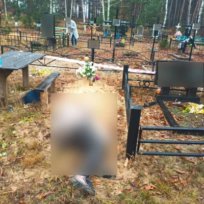 JPRW - Ukraińskie media podają, że wczoraj na cmentarzu w jednej z podkijowskich wsi ...