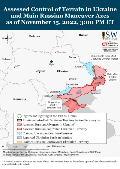 Kagernak - Ocena wojny na Ukrainie. Codzienny raport ISW

Siły rosyjskie przeprowad...