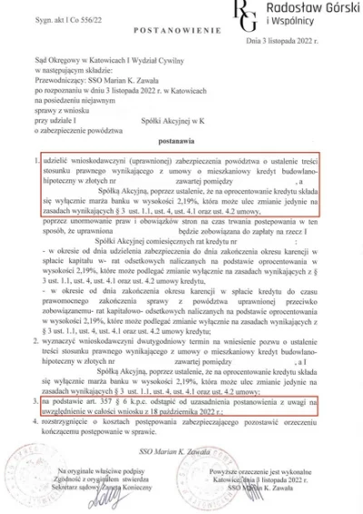 TypowyZakolak - @eaxene: Na pewno? Wygląda to raczej tak, że jak powództwo zostanie o...