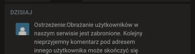 1337420 - Napisałem do siusiaka kilka ciepłych słów na PW i już przetrzepał moje kont...