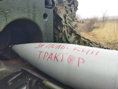 Droper - Rosja otwiera artyleryjski ogień odwetowy w pomście za polski traktor.