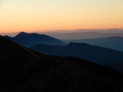 kamiltatry - @kamiltatry: Listopadowy wieczór w Tatrach Zachodnich #gory #tatry #foto...