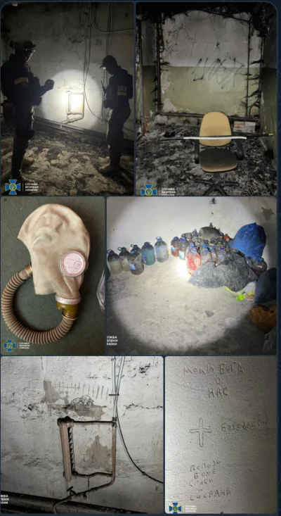 QoTheGreat - W obwodzie Chersońskim znaleziono salę tortur. 
#ukraina