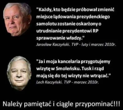 preczzkomunia - Partia usilnie stara się zakłamać i przemilczeć kto organizował lot d...