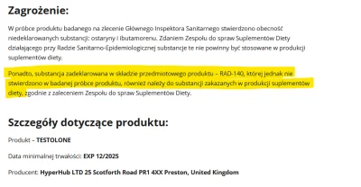 RamzesXIII - @Kasahara: , z tego ostrzeżenia wynika że, deklarują że w ich produkcie ...