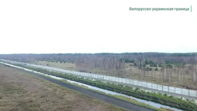 waro - Tak wygląda teraz przynajmniej część granicy Ukrainy z Białorusią.

Biorąc p...