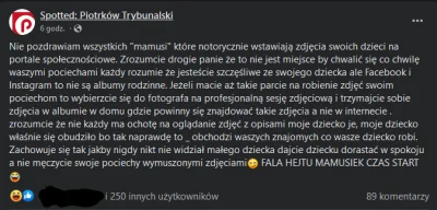 KaiserBrotchen - Właśnie natrafiłem na post jak ktoś krytykował rodziców za publikowa...