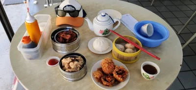 kotbehemoth - Dim sum na brunch zjedzony, można ruszać w dżunglę na Penang Hill.

#je...