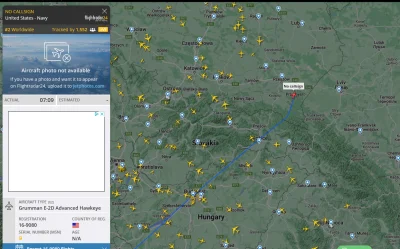 pan-audytor - Tego jegomościa jeszcze nie widziałem nad Polską #flightradar24 #lotnic...