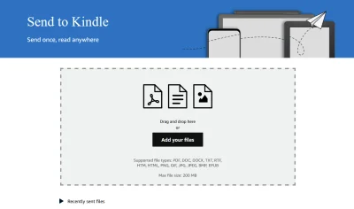 Vroobelek - Kilka dobrych zmian dla wysyłających e-booki na Kindle:
- ruszyła webowa...