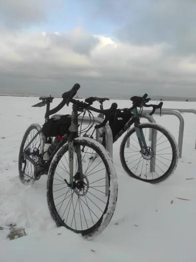 czarnawrona - Nasypało trochę. ( ͡° ͜ʖ ͡°)

#rower #gravel #gdansk #trojmiasto #zima