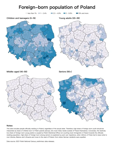 Lifelike - #graphsandmaps #polska #demografia #mapy #kartografiaekstremalna #ciekawos...