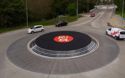 cheeseandonion - >Fellow vinyl fans will love this turntable roundabout in the Swiss ...