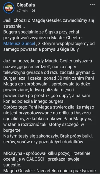 hitsmer - Isamu się splakał, że Magdzie Gessler nie smakował burger xD 
#isamu #giga...