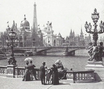 wfyokyga - Wylosowało mi się na dzisiaj, zdjęcia historyczne.
Paryż 1890.
