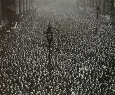 wfyokyga - Pierwsza rocznica zakończenia I wojny światowej i dwie minuty ciszy, Londy...