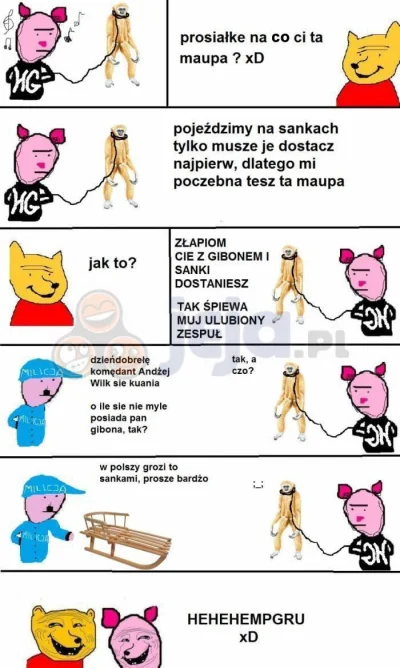 Influ3nD - @evilonep: wystarczyło tylko wyjść z gibonem i jeszcze by Ci dali sanki( ͡...