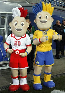 Davos87 - A pamiętacie maskotki Euro2012 w Polsce i na Ukrainie - Piwko i Vodko? ( ͡°...