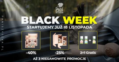 PaniSzyszka - #BLACKWEEK wystartował 

Co dla Was mamy? 

1. Kup zestaw PREMIUM P...