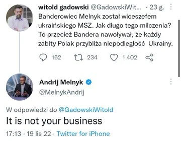 dr_gorasul - Melnyk mówi wprost co pokazuje, że ktoś na polskim tt monitoruje nastroj...