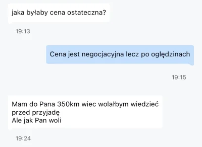 maikeleleq - Chyba nigdy nie ogarnę po co ludzie negocjują cenę nawet nie widząc auta...