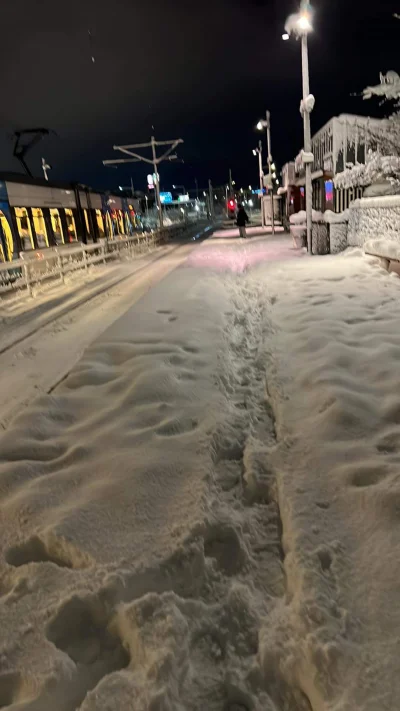 zalogowany_jako - Jakby coś to w #szwecja w nocy spadło 40cm śniegu 

#pogoda
