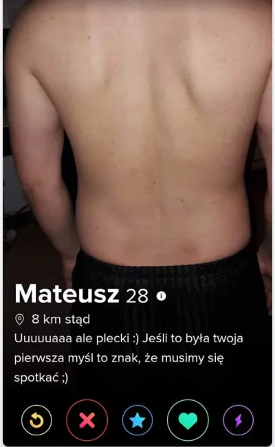 chalwaklb - Hej mireczki. Oceńcie mój profil na Tinderze i ewentualnie co robię źle? ...