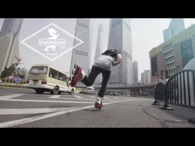 SEGATASANSHIRO - Ale bym sobie taki freeride odstawił w Shanghaiu #rollerblading #rol...