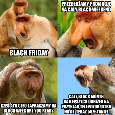 ThaFog - #heheszki #humorobrazkowy #memy #nosaczsundajski #blackfriday