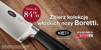 essos - Kojarzy ktoś z was noże marki Boretti?

W Sparze są przeceny na te noże, za...