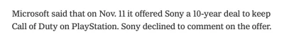 Poroniec - @Niekumaty_: Microsoft chce przejąć Activision-Blizzard, a Sony w celu blo...