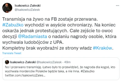 marcelus - No i grubo. Rada miasta Krakowa postanowiła nagrodzić Oksanę Zabużko, band...